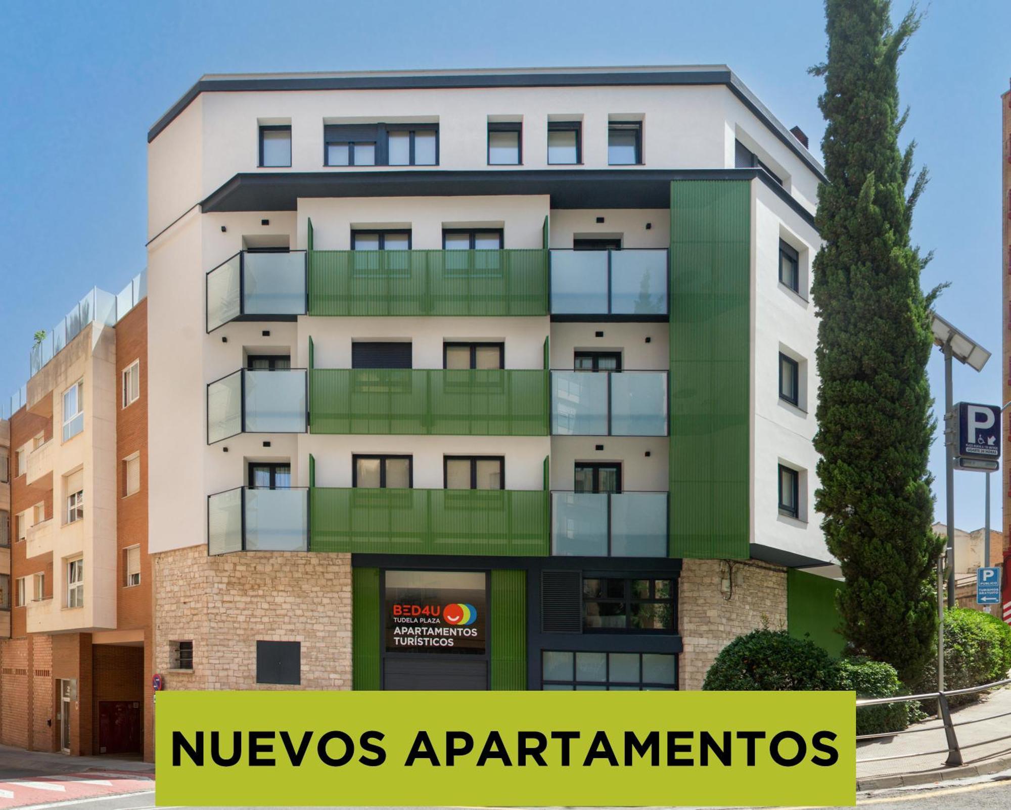 Apartamentos4U Tudela Plaza Parking Incluido Exterior photo